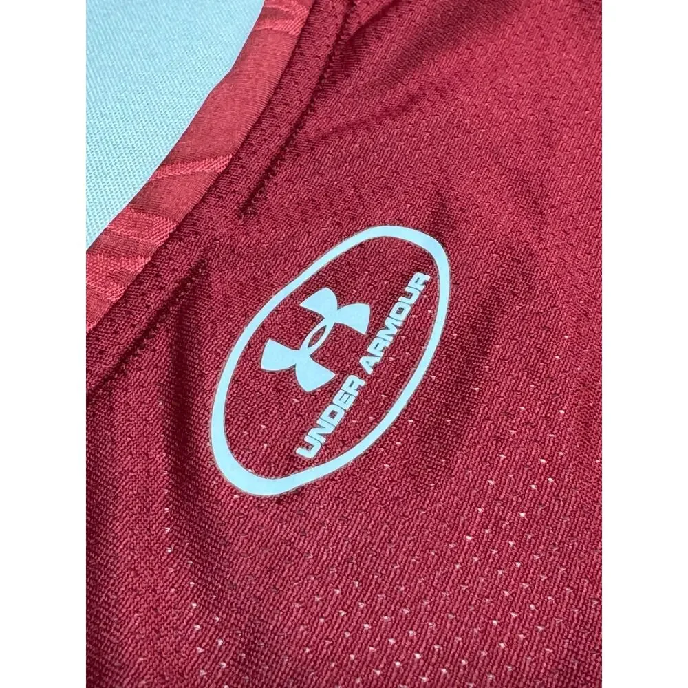 Under Armour Ua Mk 1 Short Sleeve Print Shirt Red size 2xl
